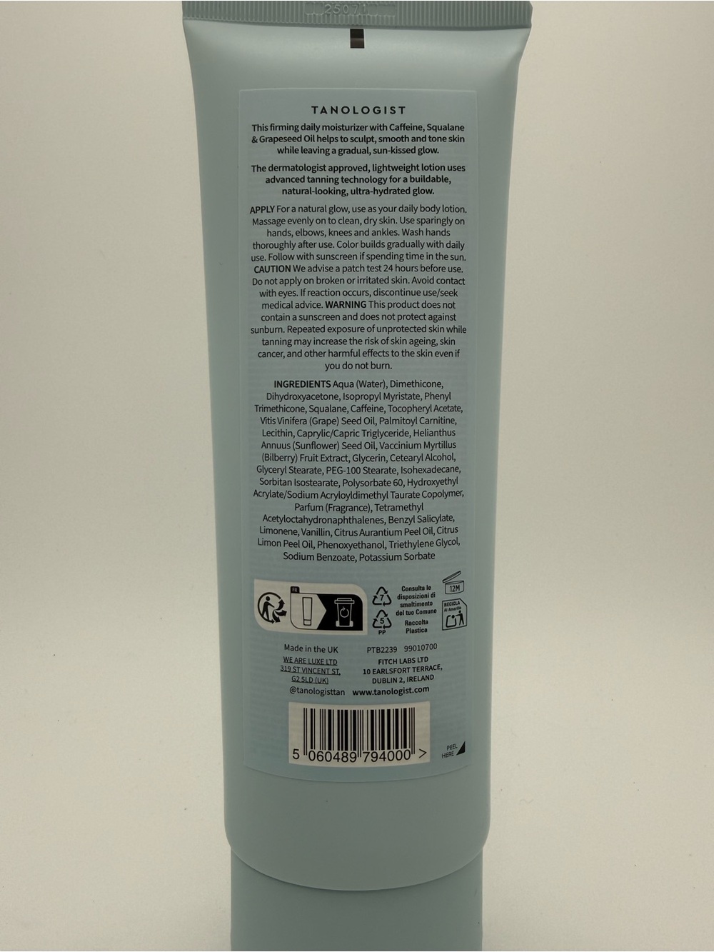 Lot of 4 Tanologist Daily Glow Hydrating Gradual Tan Lotion - Medium to Dark 8.4 - Picture 4 of 4